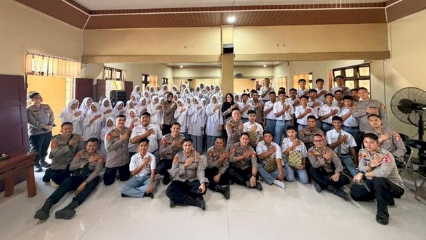 Mahasiswa STIK Angkatan 83 Jalankan Pengabdian Masyarakat dan Trauma Healing bagi Penyintas Bencana di Aceh Utara
